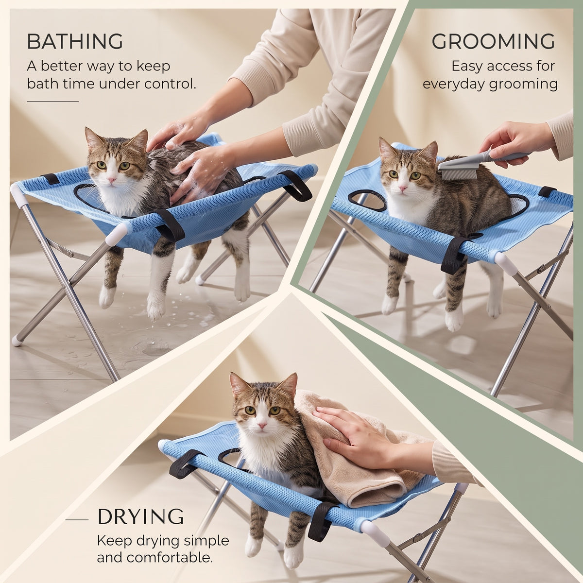 Pet Bathing & Grooming Hammock